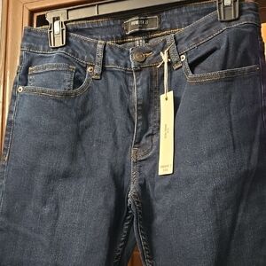 Forever 21 Men's Dark Blue Slim Fit Jeans